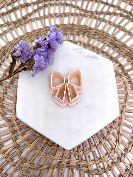 Christmas bow | Clay cutter