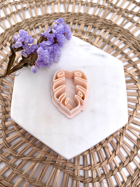 Monstera simple | Clay cutter