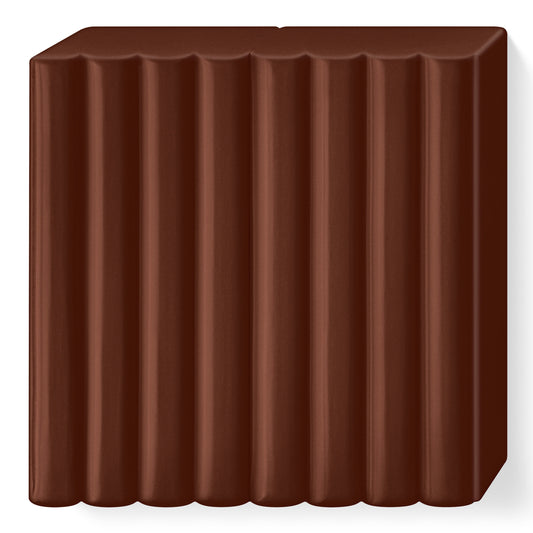 FIMO Soft polymeerklei | Chocolade bruin, nr. 75 - 57 gram