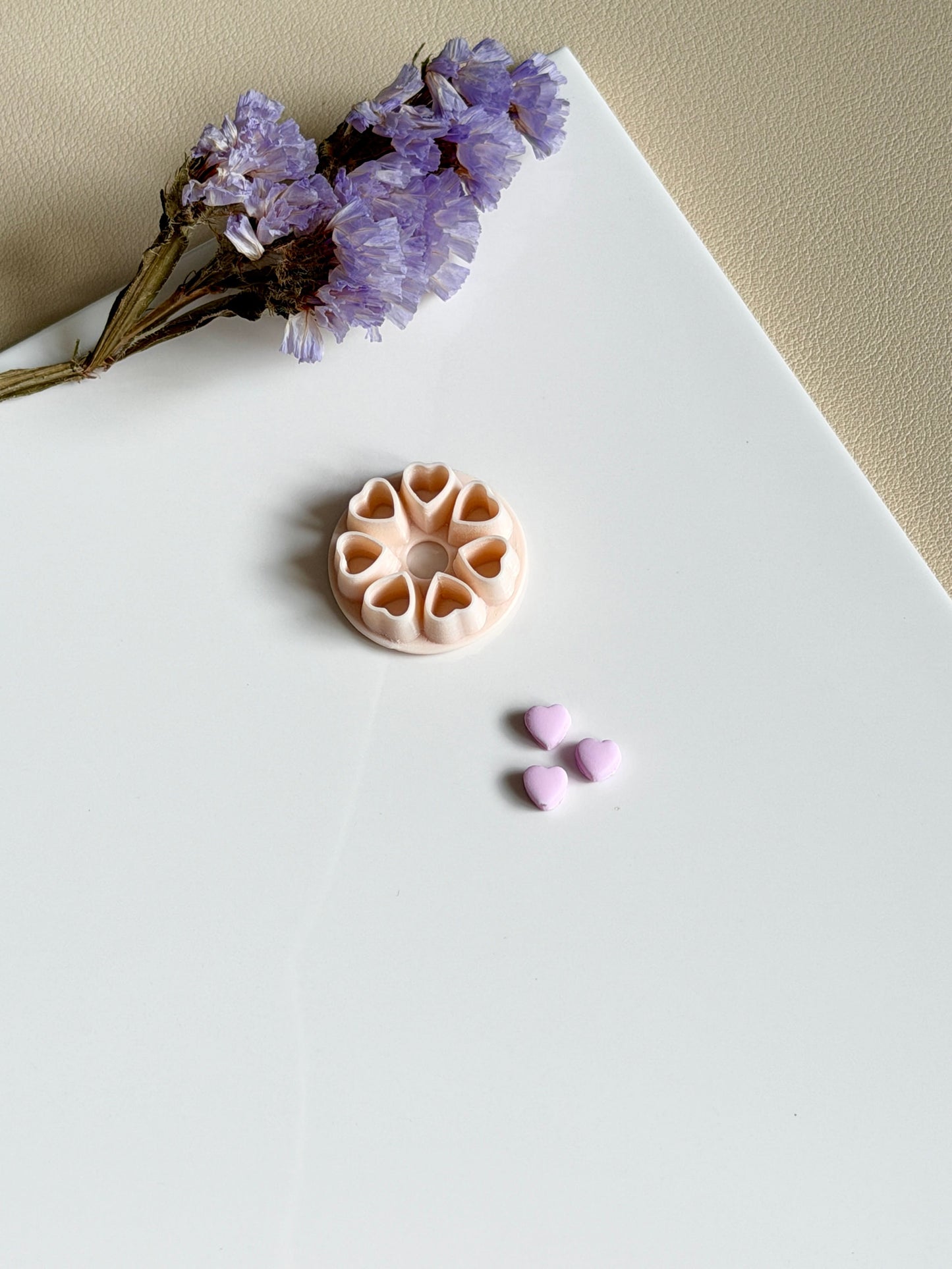 Heart petals | Clay cutter