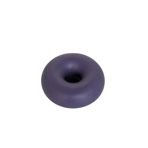 Jesmonite kandelaar donut | Paars