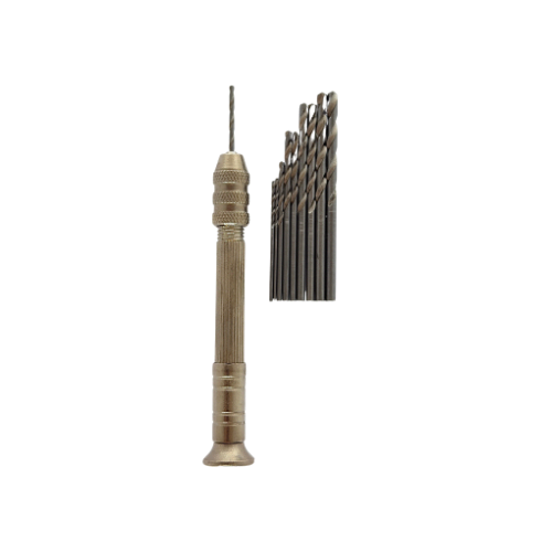 Sieraden handboortje, incl. 10 boortjes