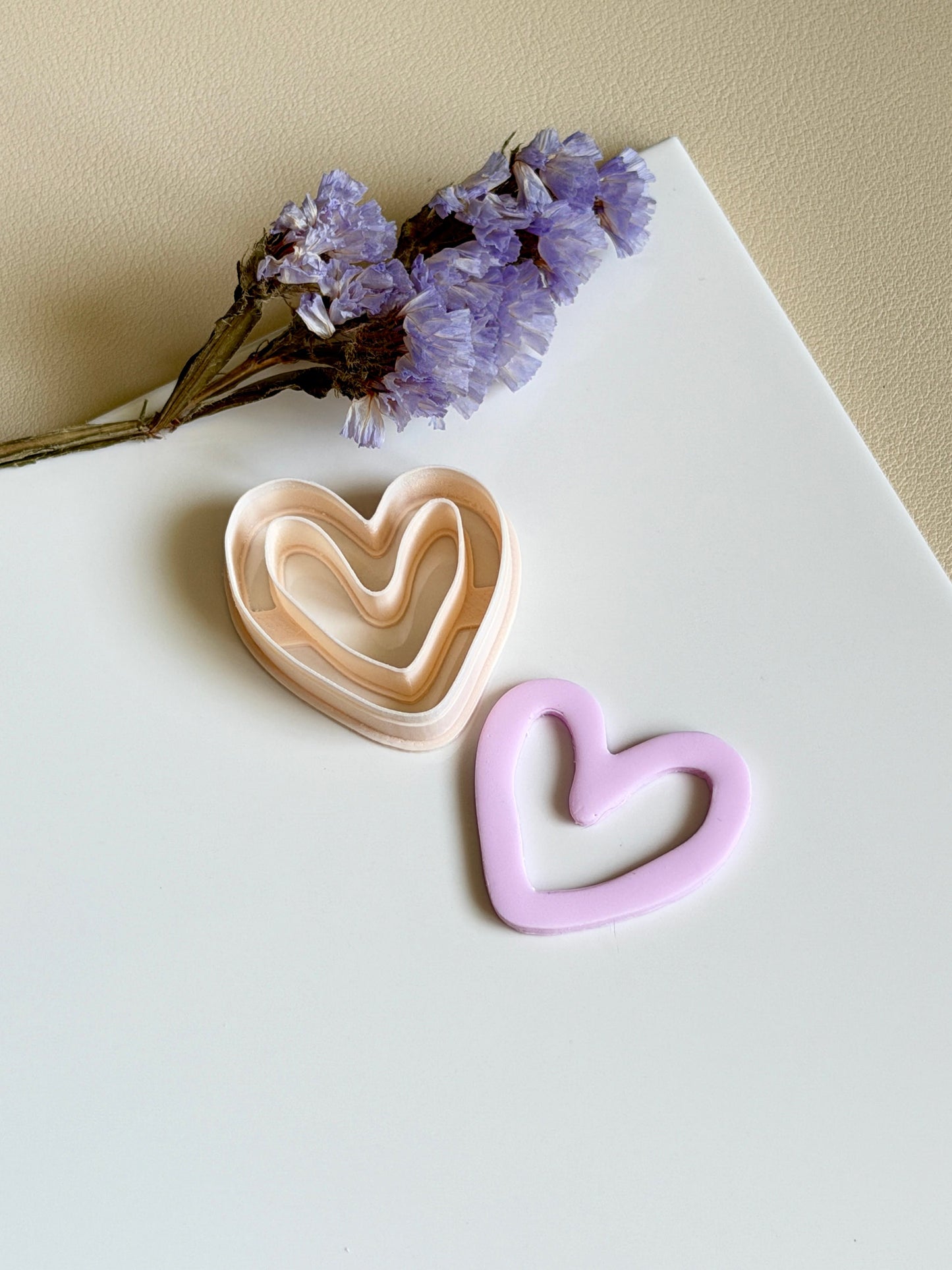 Fine heart | Clay cutter