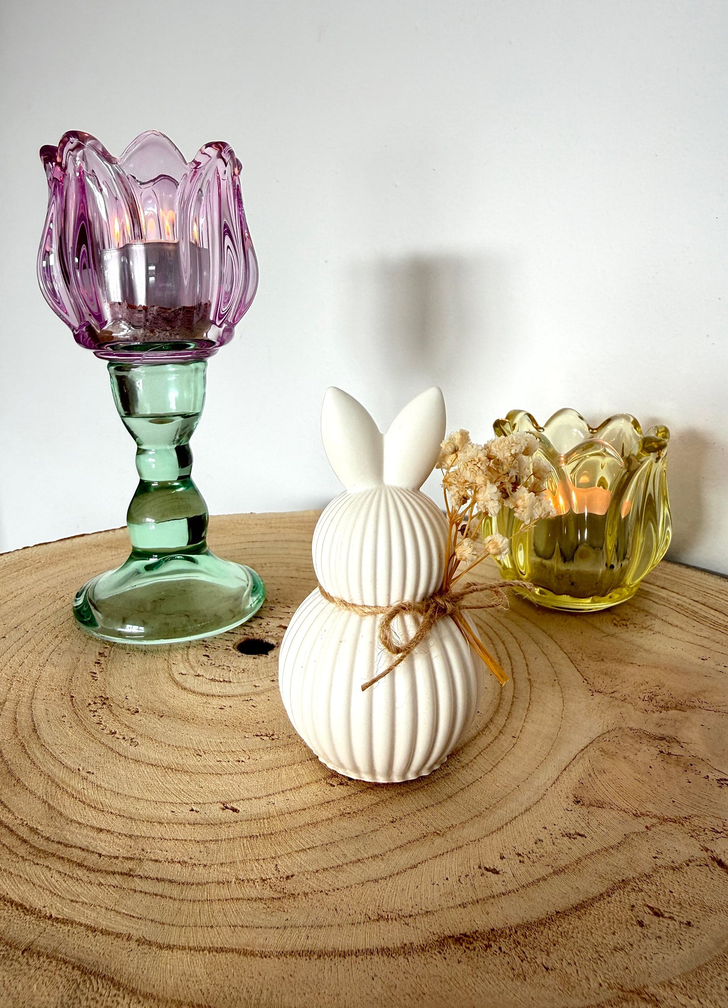 Jesmonite haasje | Wit