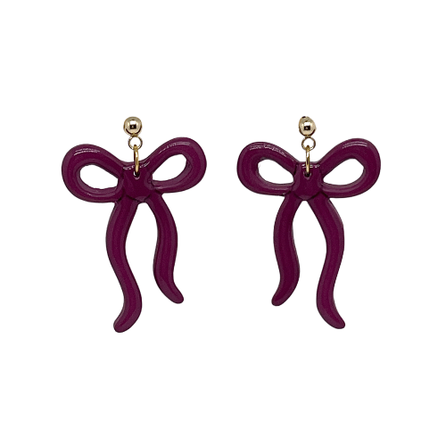 Oorbellen Juul | Donkerpaars - Soft Balance