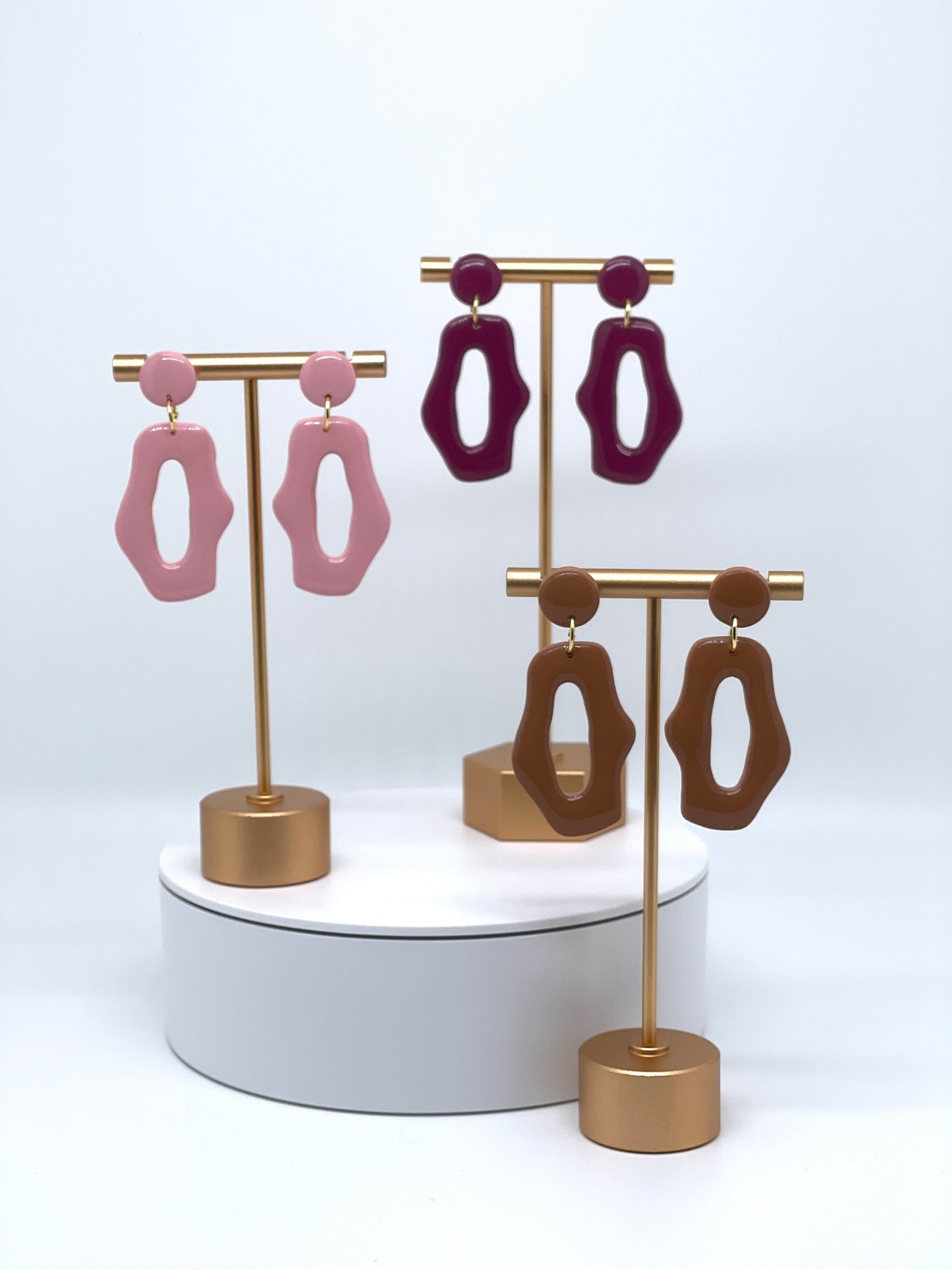 Oorbellen Ellis | Chocoladebruin - Soft Balance