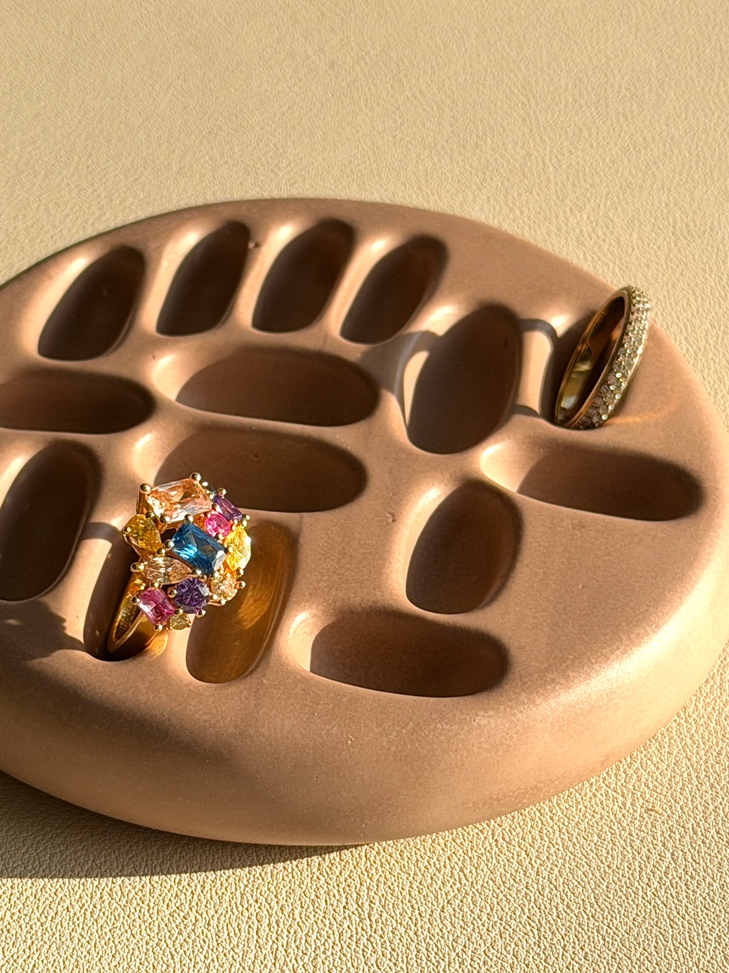 sieraden schaaltje jesmonite impressie