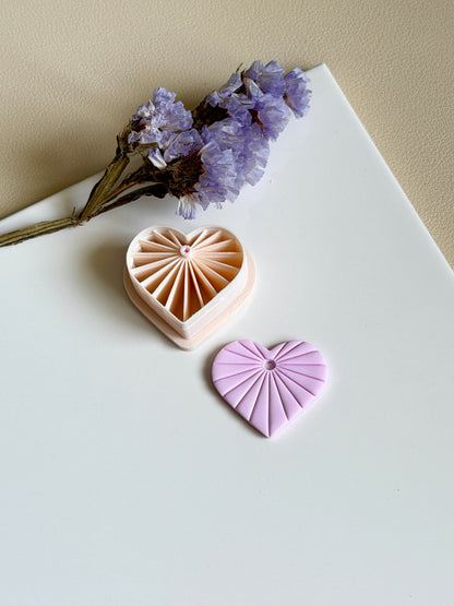 Sunshine heart | Clay cutter