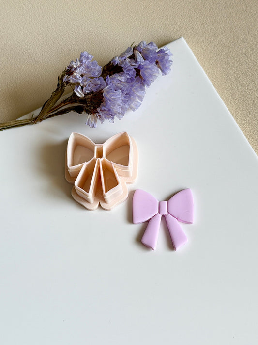 Christmas bow | Clay cutter