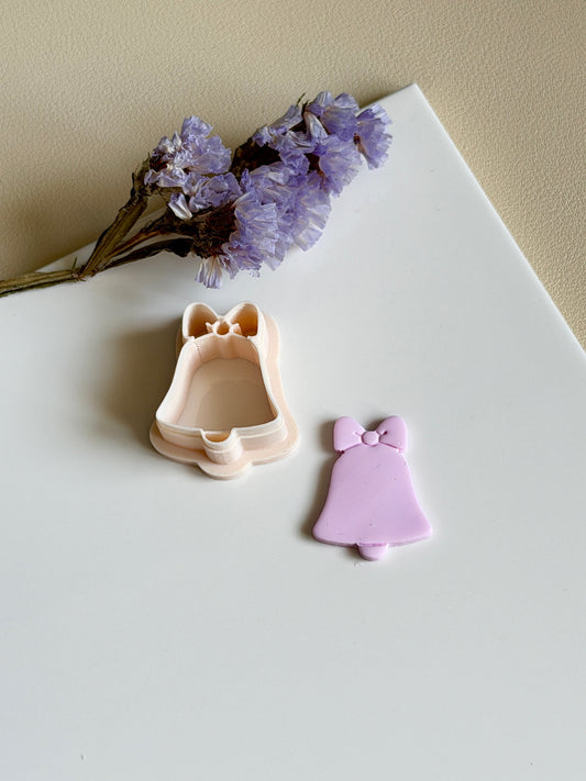 Christmas girly bell | Clay cutter