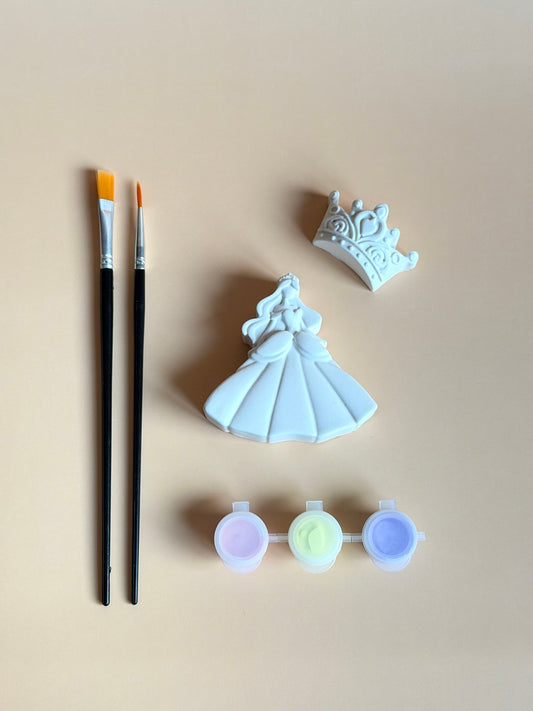 DIY-verfset Prinses met kroontje | Jesmonite