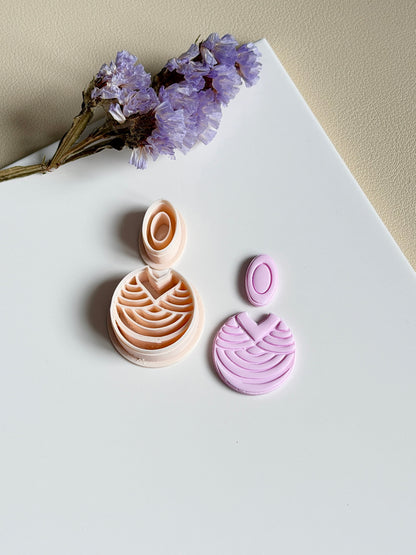 Elegant stripes | Clay cutter