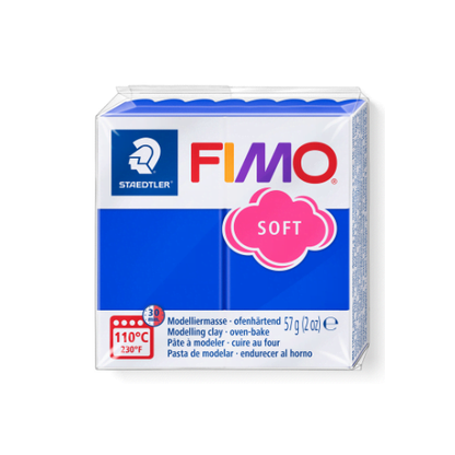 FIMO Soft polymeerklei | Brilliant blue, nr. 33 - 57 gram