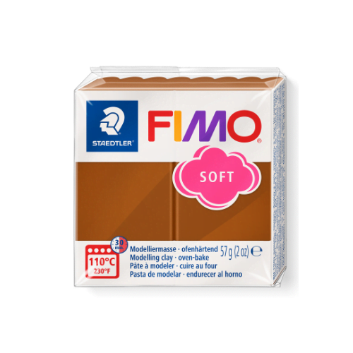 FIMO Soft polymeerklei | Caramel, nr. 7 - 57 gram