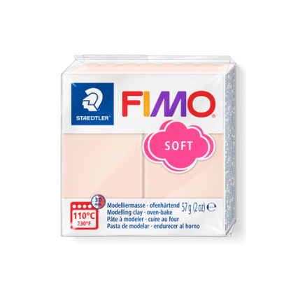 FIMO Soft polymeerklei | Pale pink, nr. 43 - 57 gram