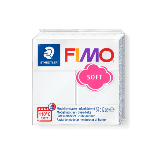 FIMO Soft polymeerklei | Wit, nr. 0 - 57 gram