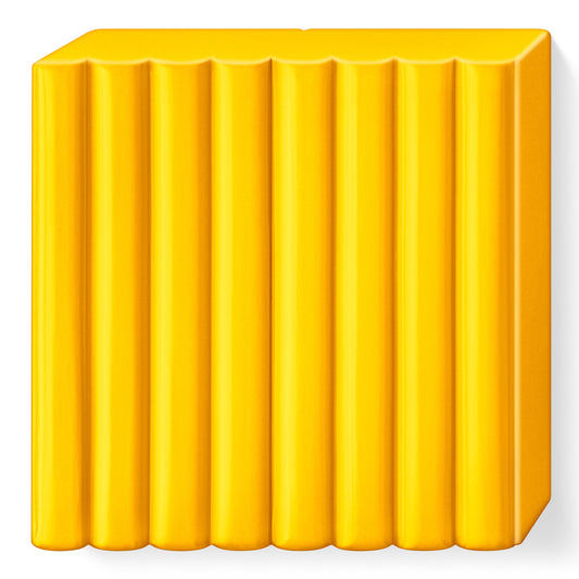 FIMO Soft polymeerklei | Zonnebloem geel, nr. 16 - 57 gram