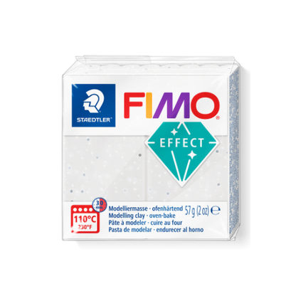 FIMO Effect | Steen wit/graniet nr. 003 -57 gram