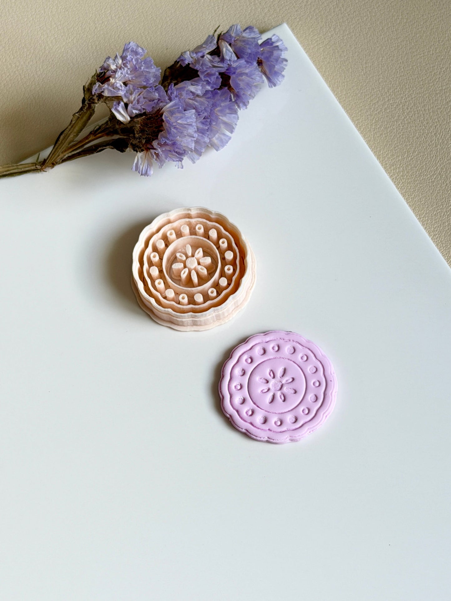 Flower mandala | Clay cutter