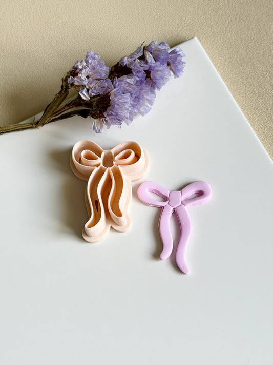 Girly bow | Clay cutter