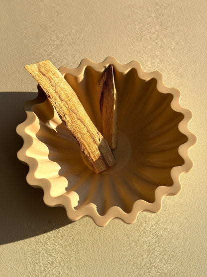 jesmonite bowl wave