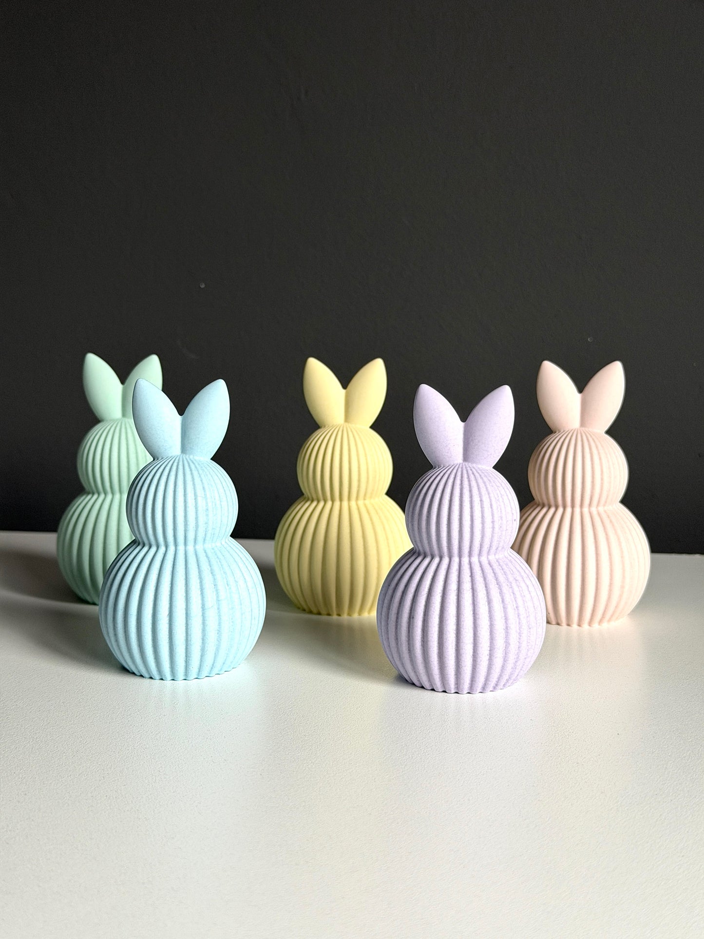 Jesmonite haasje | Pastel geel