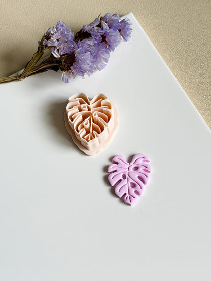 Monstera details | Clay cutter