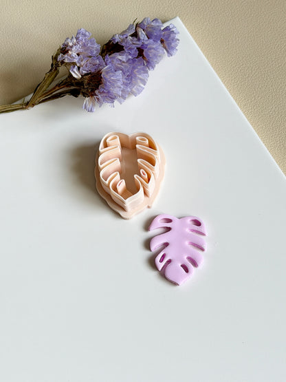 Monstera simple | Clay cutter