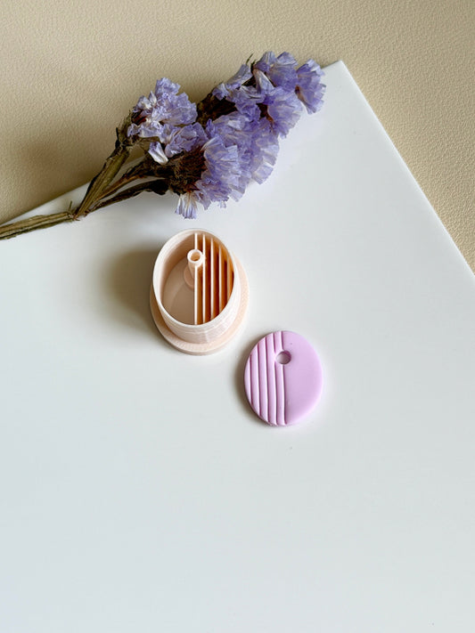 Oval stripes | Clay cutter