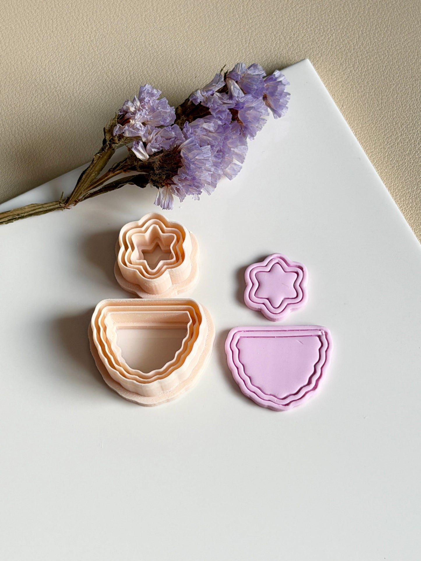 Scalloped flower | Clay cutter