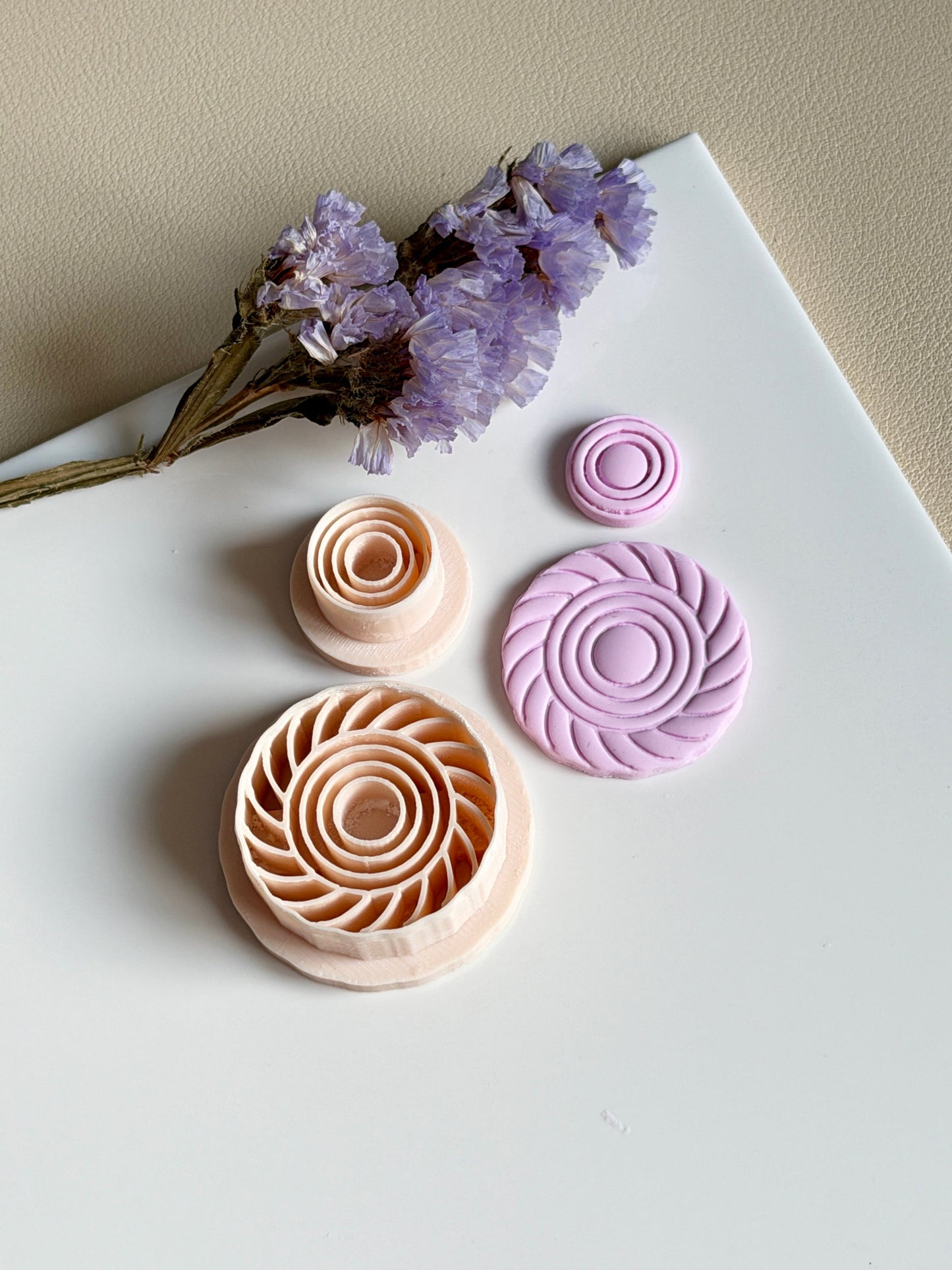 Swirl cirkel | Clay cutter