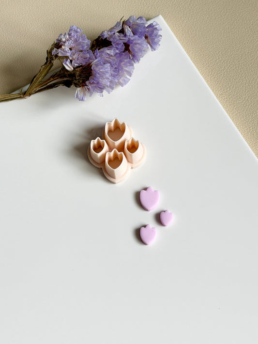 Tulip petals | Clay cutter