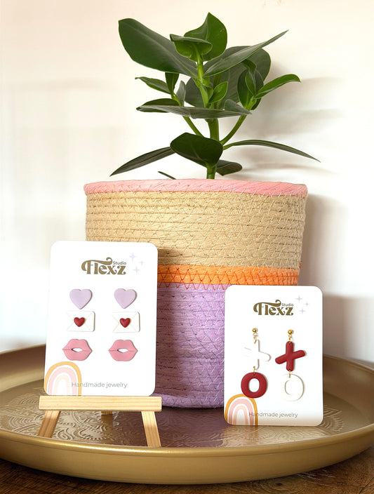 Valentijn love collection zilver & XOXO